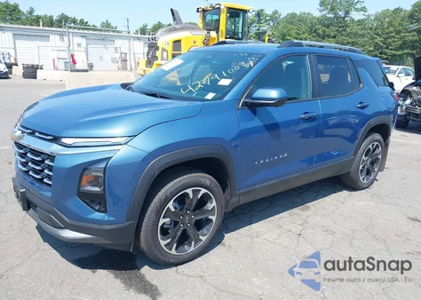 2025 Chevrolet Equinox Awd Lt from USA, damaged, VIN 3GNAXPEG2SL161350